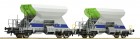 67051 Roco Set of 2 ballast cars
